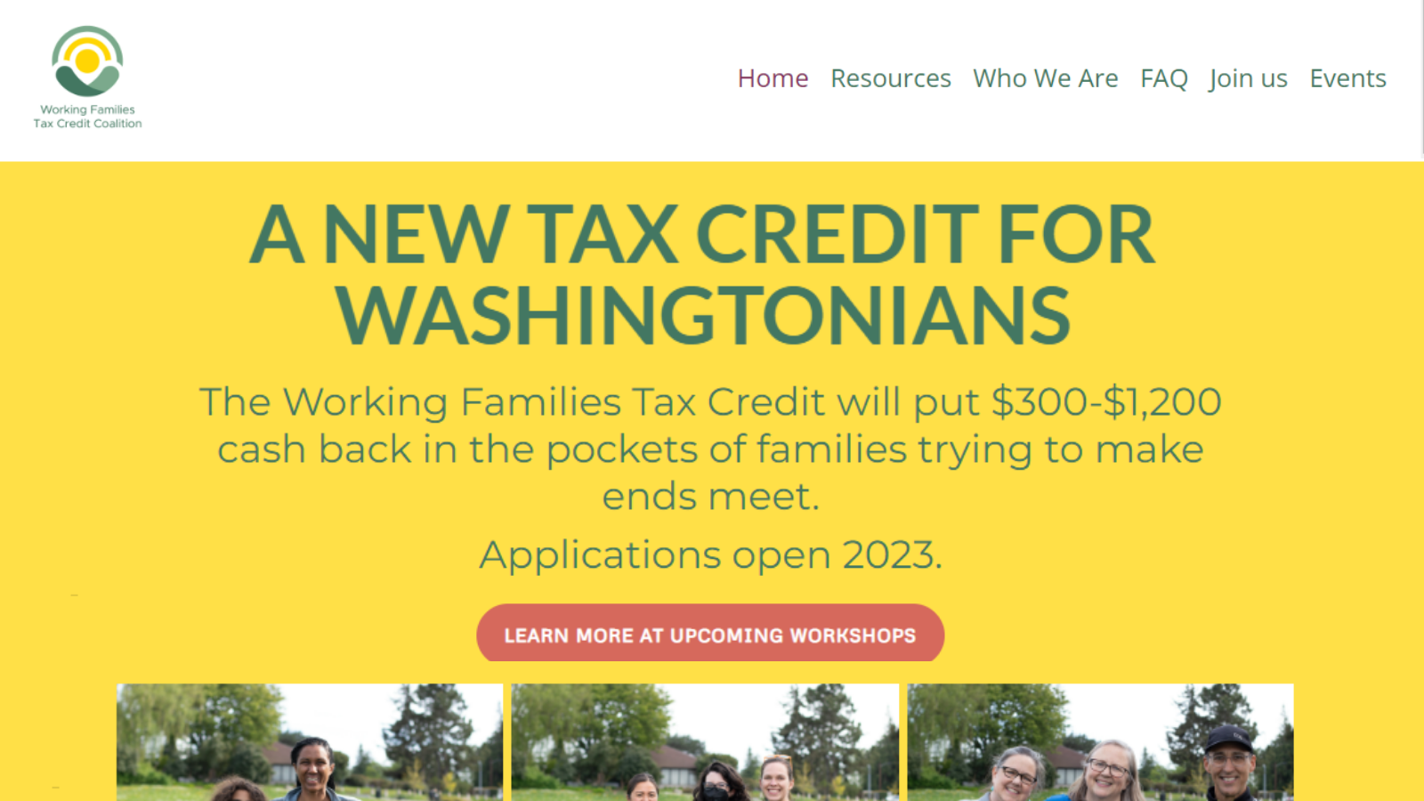 The Working Families Tax Credit is Coming to Washington Households!
